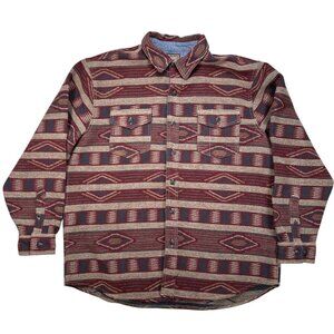 C.E. Schmidt Workwear XL Shacket Aztec Southwest Jacket Coat